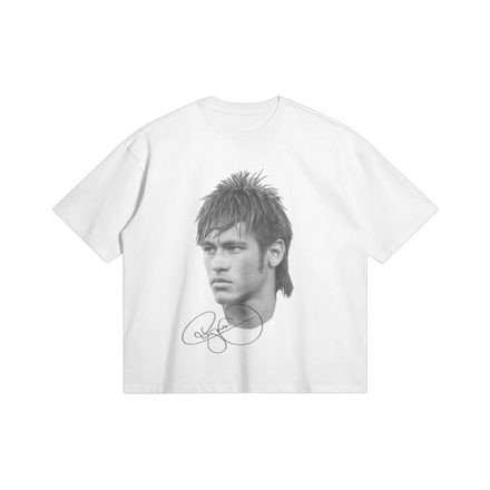 NEYMAR "NEVER BECAME A KING" TEE [WHITE] BY JOYBOI OFF LIMITS 